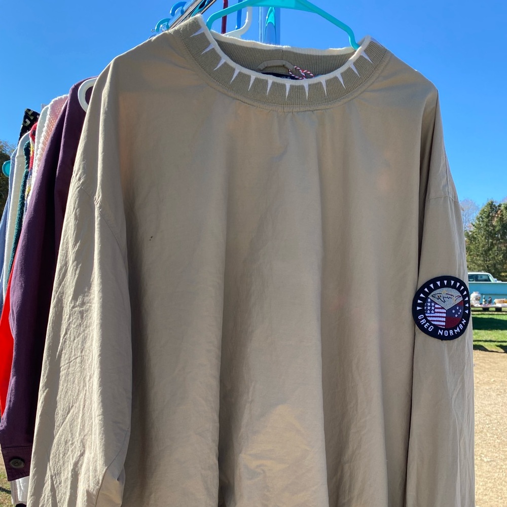Vintage Greg Norman wind breaker